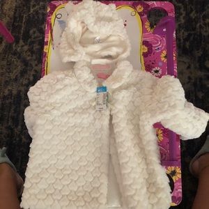 Fur winter cape/jacket and hat